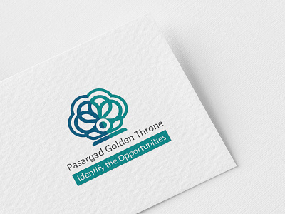 Pasargad Golden Throne brand identity branding branding and identity branding design business commercial design flat flat design graphic design logo logodesign vector