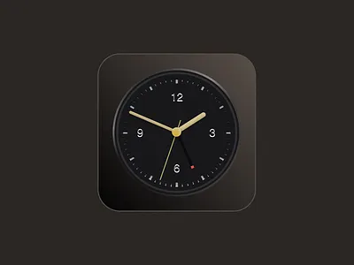 Time 3d app appicon brand branding clock design icon illustration ios iphone logo logo design mac mark realistic saas symbol time watch