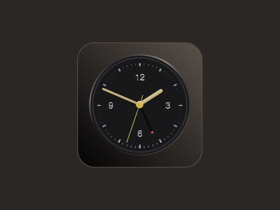 Time 3d app appicon brand branding clock design icon illustration ios iphone logo logo design mac mark realistic saas symbol time watch