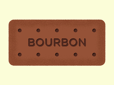 Daily Biscuit Challenge 02 biscuit bourbon colour edges rough snack sweet texture treat vector