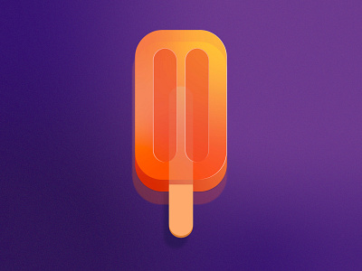 Lolly ice lolly illustration orange orangelolly summer summer party vector