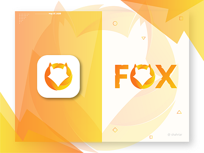 Fox Logo branding illustration logo logo design logotype vector