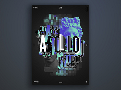 Gradient Stratum #5 Poster #132 challenge conception creation creativity design challenge design experiment graphic design graphic designer inspiration photoshop poster poster art poster design process speed art typography