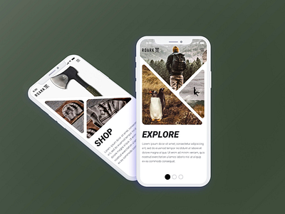 Revivalist App mobile sketch ui ux uxdesign