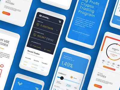 Web Design For Cryptocurrency Apps ai app design app landing page artificial intelligence bitcoin block chain crypto currency crypto exchange crypto wallet cryptocurrency cryptocurrency app landing page landingpage saas landing page start up trading platform ui ux web design website website design
