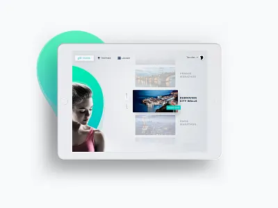 Treadmill Running App android app design gym home ios mobile app photoshop running sports tracks ux