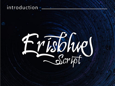 Erisblue Handwritten Script Font free handlettering handwritten font script font typography