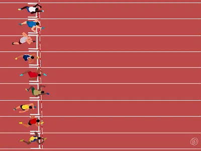 There is no finish line, enjoy your journey adobeillustator animation art artist color design drawing fashion art graphic design graphic art graphic artist icon illustration illustrator line art logo murals nike sneakers vector