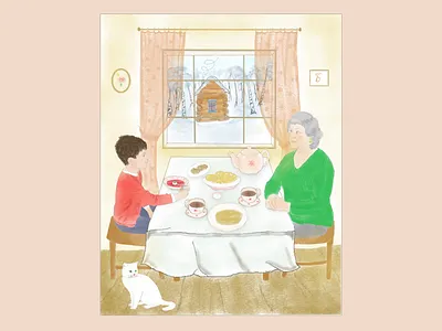 An illustration from one of my books children book illustration illustraion photoshop