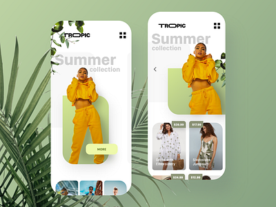 Online shop app adobe xd app design kit ui xd