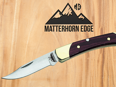 Matterhorn Edge Logo amazon fba seller brand branding logo logo design logodesign