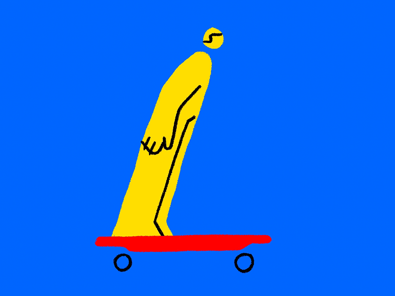 L (36 days of type) 2d animation character design draw gif illustration loop motion photoshop typography