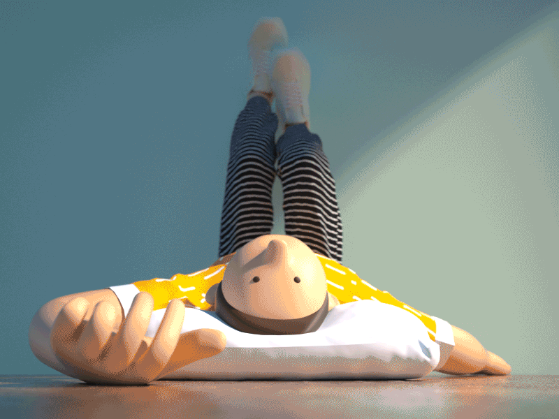 Leisure time c4d ui 品牌 应用 插图 设计