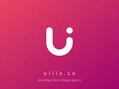 uilix.co logo agency ai app branding clean design flat icon illustration logo minimal startup team typography ui ux vector web