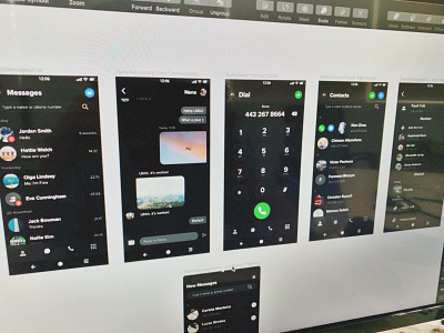 Old shot android app app chat chat app chatting design fluent design icon ios message message app messages messaging minimal phone phone app ui uiux ux