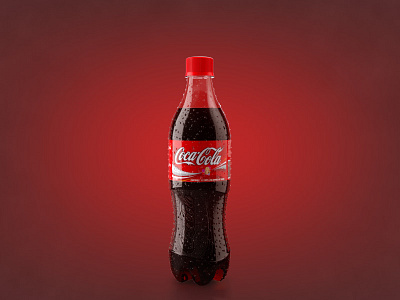 Coca Cola Pet Bottle 3d 3d modeling render