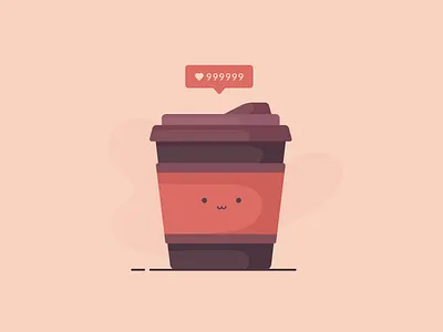 Cute Cup coffe cup coffee cup drink hot drink morning coffee takeaway