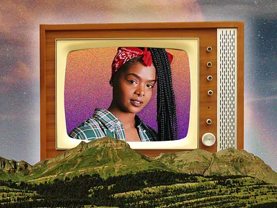 Surreal Girl branding collage design graphic design illustration photography photoshop vector