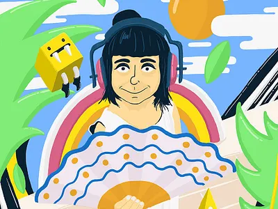 Rita colors design dibujo digital digital 2d illustration illustration art photoshop