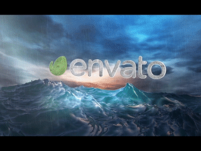 Ocean Logo Reveal aquaman bizarre color dark energy film lighting logo movie ocean opener reveal thunder title water