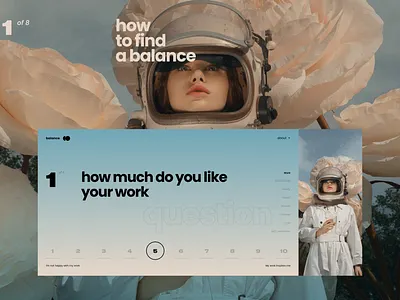 Balance design graphicdesgin minimal web website