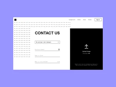 Day 28 - Contact Us contact us dailyui dailyui028