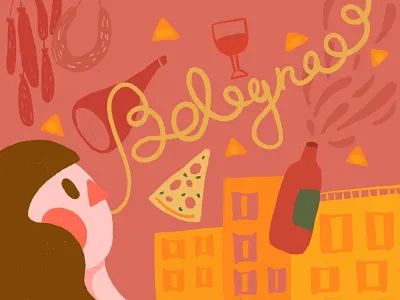 Bologna's inspiration animation character drawing graphic design illustration