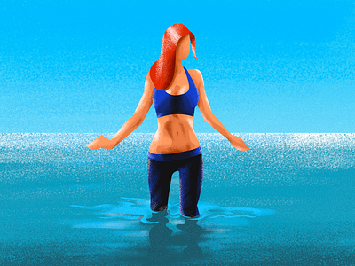wild character design flat girl illustration illustrator minimal minimal art painting photoshop vector