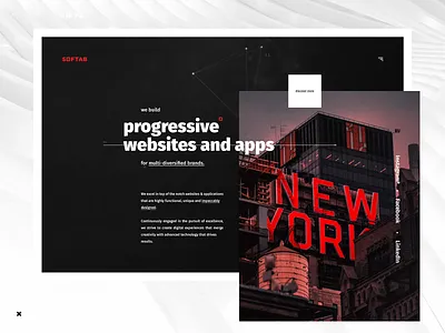 ST Agency agency awwwards clean design landing page minimal typogaphy ui ux web website