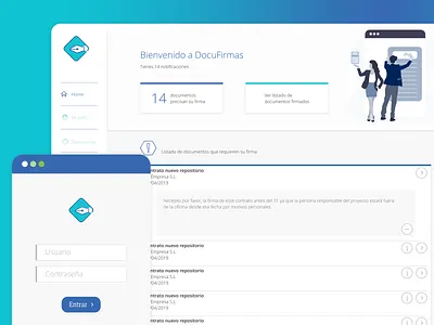 Docufirmas adobe xd documents logo vector xd