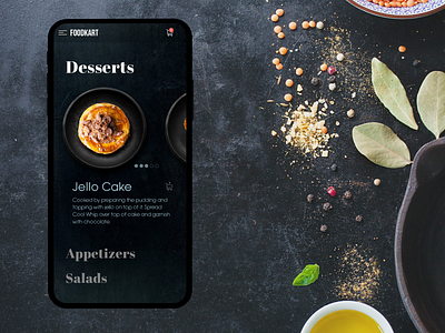 Food Ordering App food app interaction lakkalapudi prasanth lprasanth modern food app ui design uiux