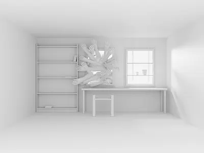 Strange 3d rendering