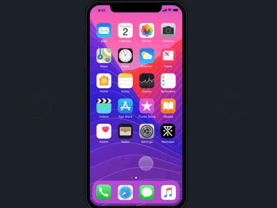 Revivalist App invision motion prototype sketch ui ux