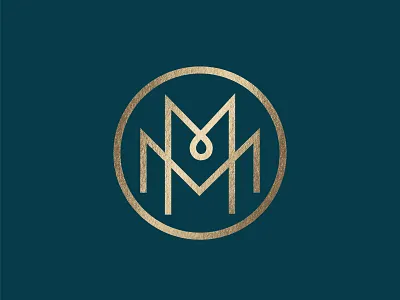 Maggie McGill Photography Secondary Logo branding logo print vector