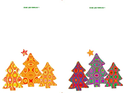 Xmas Card 2012 card card design design photoshop