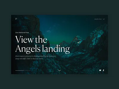 Everyday #17 - Concept 3 advertising design module responsive typography ui ui design ux ux ui website website design