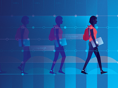 Animating SVG with CSS animation css design illustration illustrator logrocket morph svg timeline vector walking web