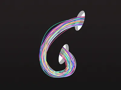 6 - 36 Days of Type 36days 6 36daysoftype colour illustration letters pattern shape typography vector