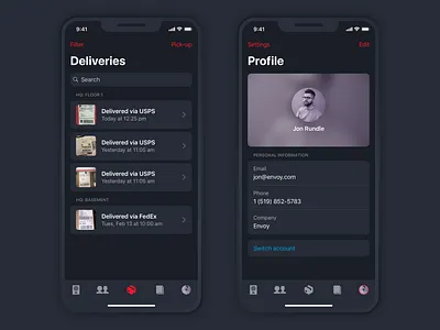 Dark Mode dark dark app dark mode dark theme design ios iphone mobile ui ux