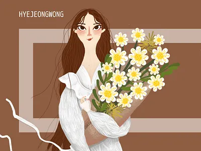 That girl design girl illustration ui ux