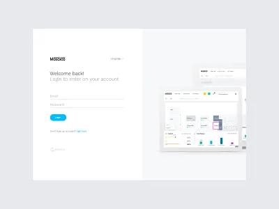 Mosaico — Product Design art direction brand control corporate desktop home login medical product design typography ui ui ux uidesign