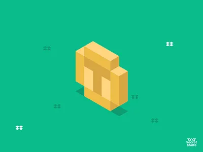 T-coin branding design freelance graphic icon illustration isometric logo logo simple logomark simple vector