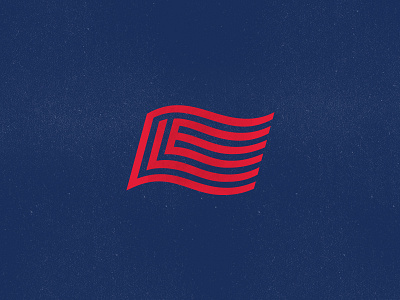 CLE Flag browns cavs cle cleveland design flag icon indians letters logo monogram ohio pride stripes theland type typography wave