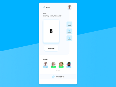 Sprint Planning agile development mobile app planning poker planning pwa scrum sprint web app