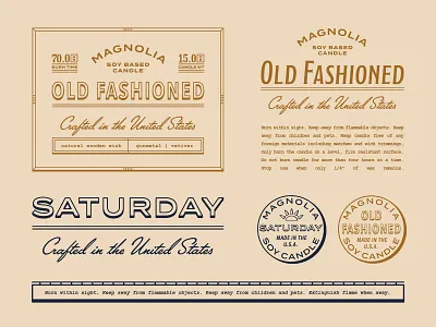 Traditional Packaging old fashioned packaging traditional type typography