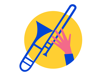 fat fête (icon) brand branding colours design festival hand icon icons illustration jazz jazz fest louisiana music new orleans object vector