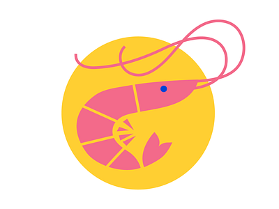 fat fête (icon) animal brand branding colours design festival food icon icons illustration louisiana mardi gras new orleans object shrimp vector