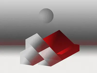 Universe 2d 2d art artist artwork dark darkness design digital illustration digitalart gradient gradient color gradient design graphicdesign illustration minimal minimalist surrealist