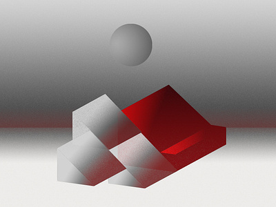 Universe 2d 2d art artist artwork dark darkness design digital illustration digitalart gradient gradient color gradient design graphicdesign illustration minimal minimalist surrealist