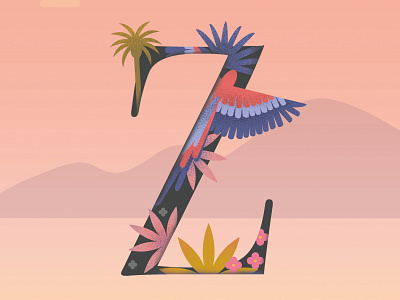 Letter Z 36 days of type abstract artwork branding design drawing flat design geometric graphic design greenhouse icon illustration letter letter design lettering logo logo design logotype type typography